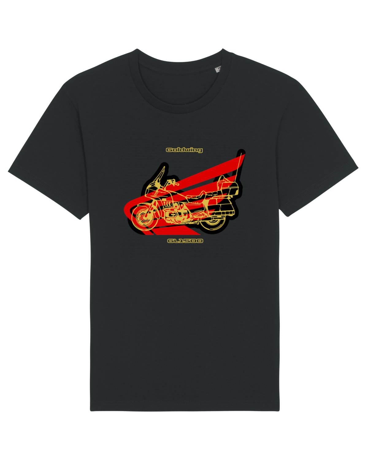 Tricou mânecă scurtă Unisex Rocker Black