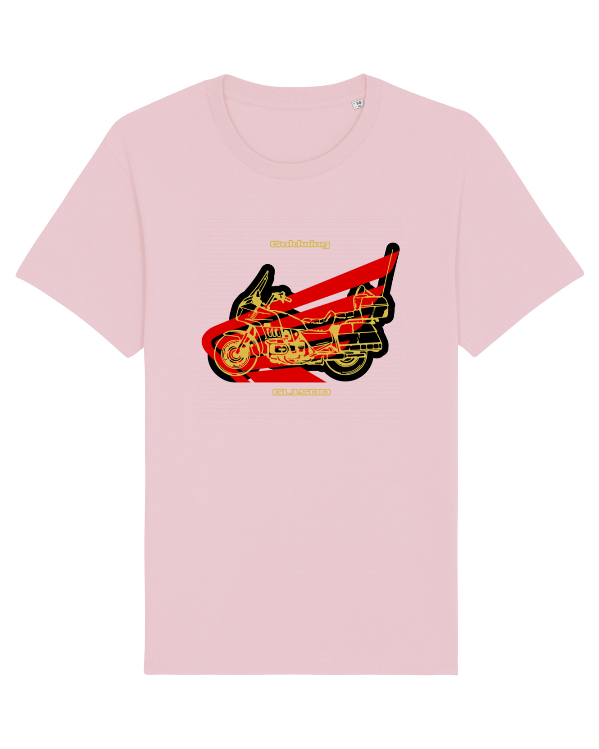 Tricou mânecă scurtă Unisex Rocker Cotton Pink
