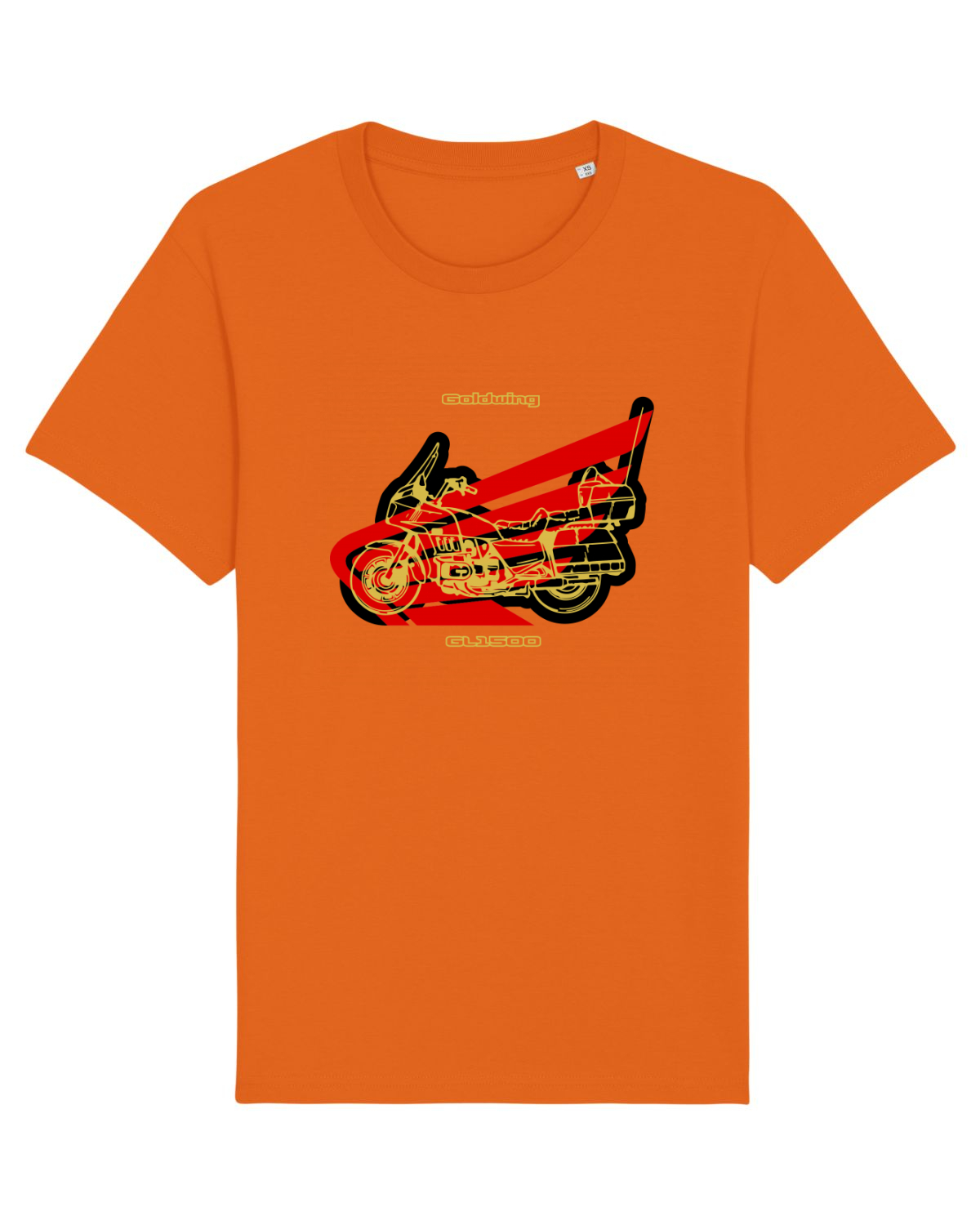 Tricou mânecă scurtă Unisex Rocker Bright Orange