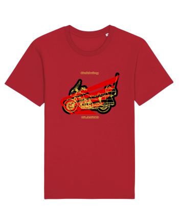 Golden Motorcycle 1 Red