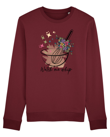 Watch me whip Burgundy