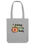 My Kitchen My Rules Sacoșă textilă