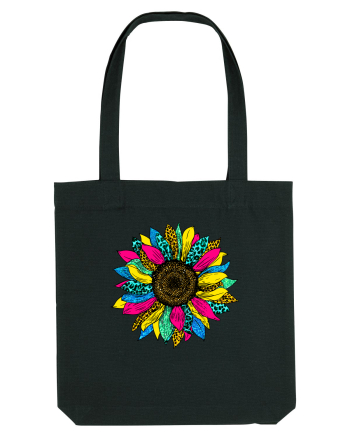 Sunflower summer colors Black