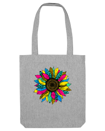 Sunflower summer colors Heather Grey