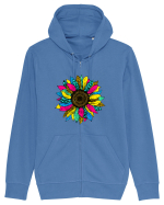 Sunflower summer colors Hanorac cu fermoar Unisex Connector