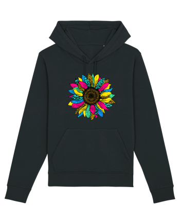 Sunflower summer colors Black