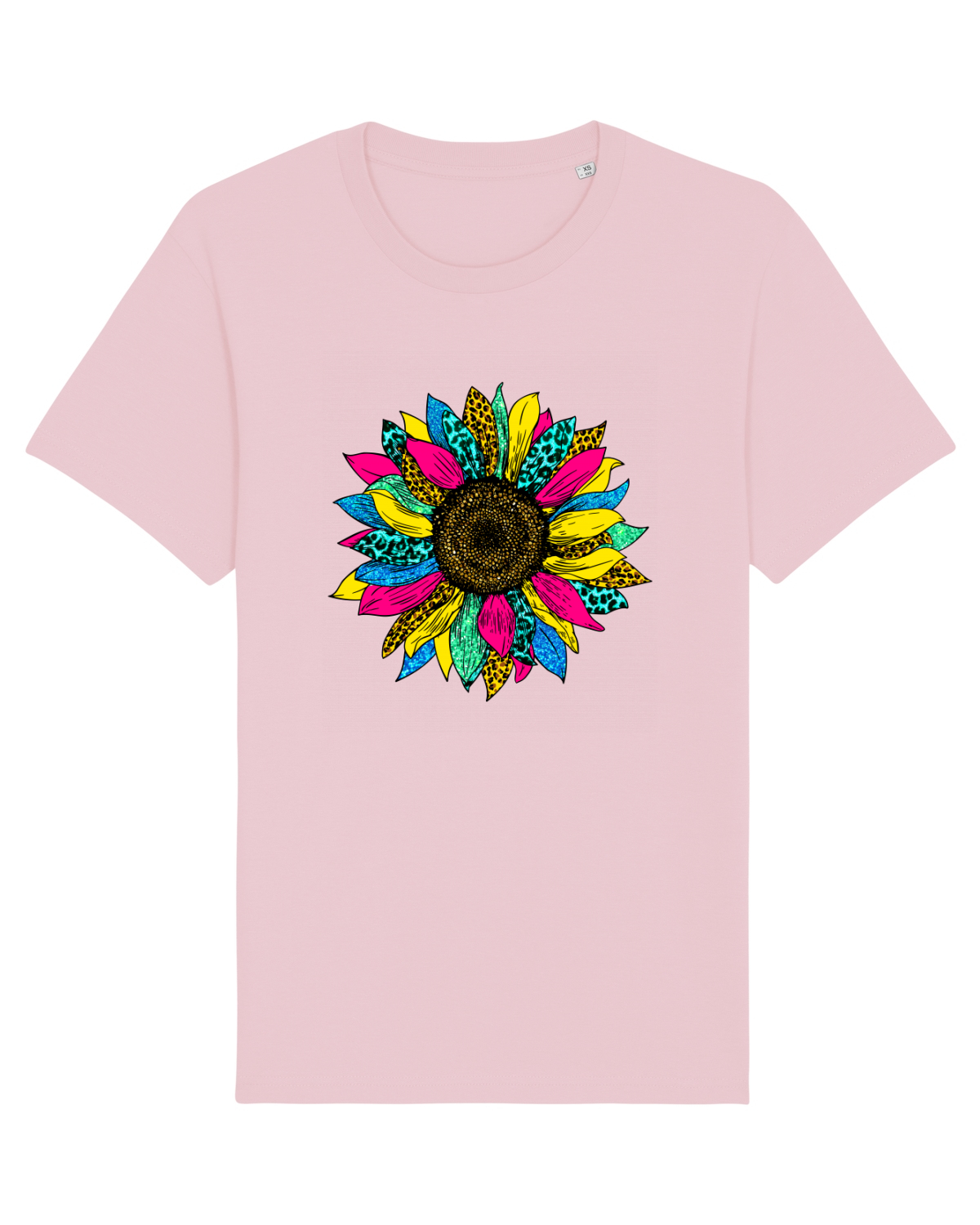 Tricou mânecă scurtă Unisex Rocker Cotton Pink