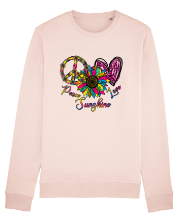 Peace Sunshine Love Candy Pink