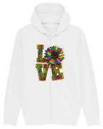 LOVE Hanorac cu fermoar Unisex Connector