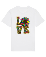 LOVE Tricou mânecă scurtă Unisex Rocker