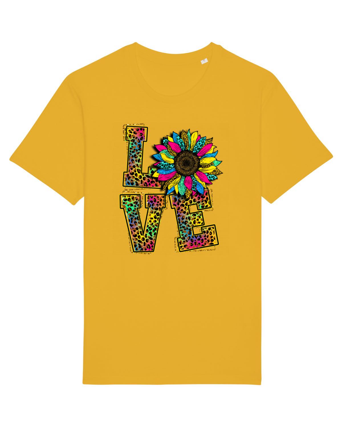 Tricou mânecă scurtă Unisex Rocker Spectra Yellow
