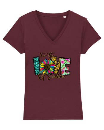 For the love of sunshine Burgundy