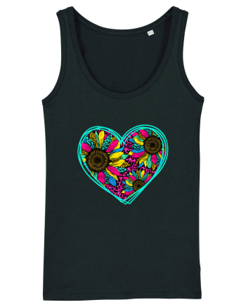 Sunflower Heart Black