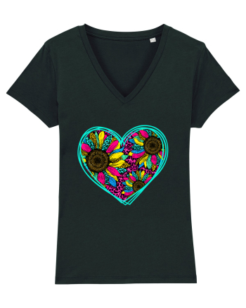 Sunflower Heart Black