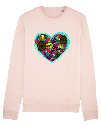 Sunflower Heart Candy Pink