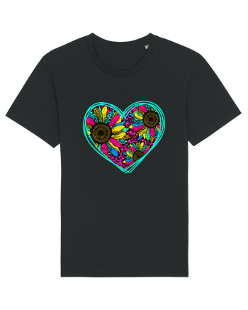 Sunflower Heart Black