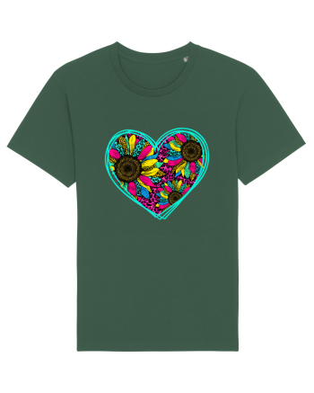 Sunflower Heart Bottle Green