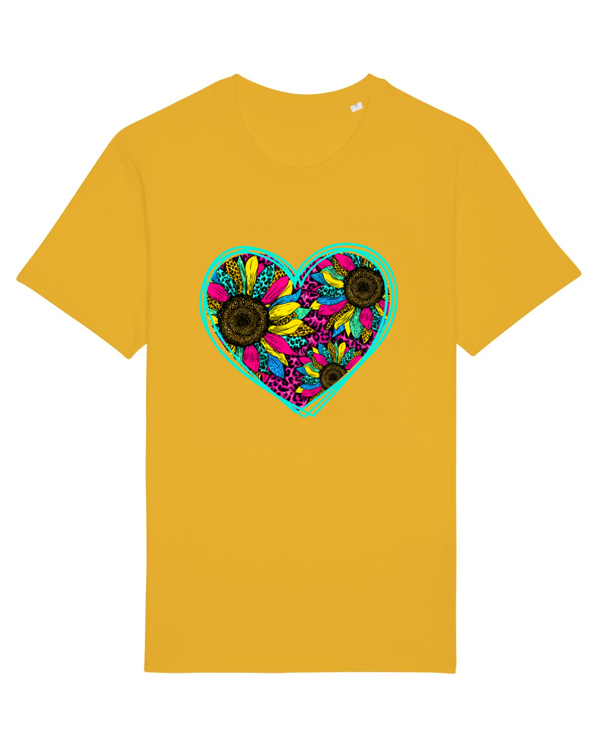 Tricou mânecă scurtă Unisex Rocker Spectra Yellow