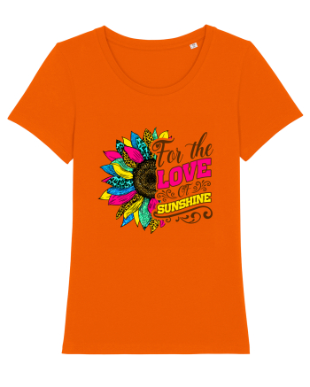 For the love of sunshine Bright Orange
