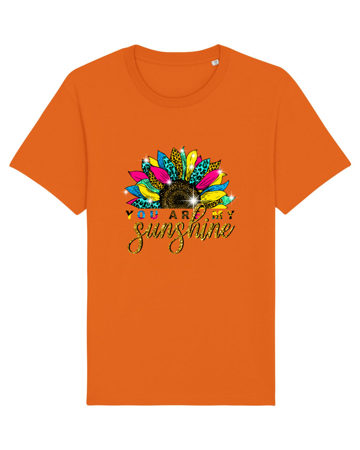 Tricou mânecă scurtă Unisex Rocker Bright Orange