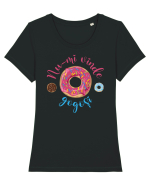 Nu-mi vinde gogoși Tricou mânecă scurtă guler larg fitted Damă Expresser