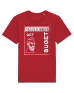 Un manager get buget Tricou mânecă scurtă Unisex Rocker