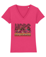 Hope Tricou mânecă scurtă guler V Damă Evoker