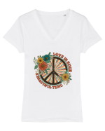 Love is such a beautiful thing Tricou mânecă scurtă guler V Damă Evoker