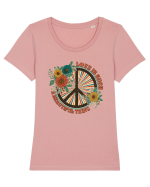 Love is such a beautiful thing Tricou mânecă scurtă guler larg fitted Damă Expresser