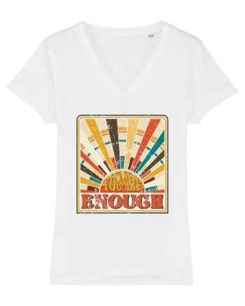 You are enough White