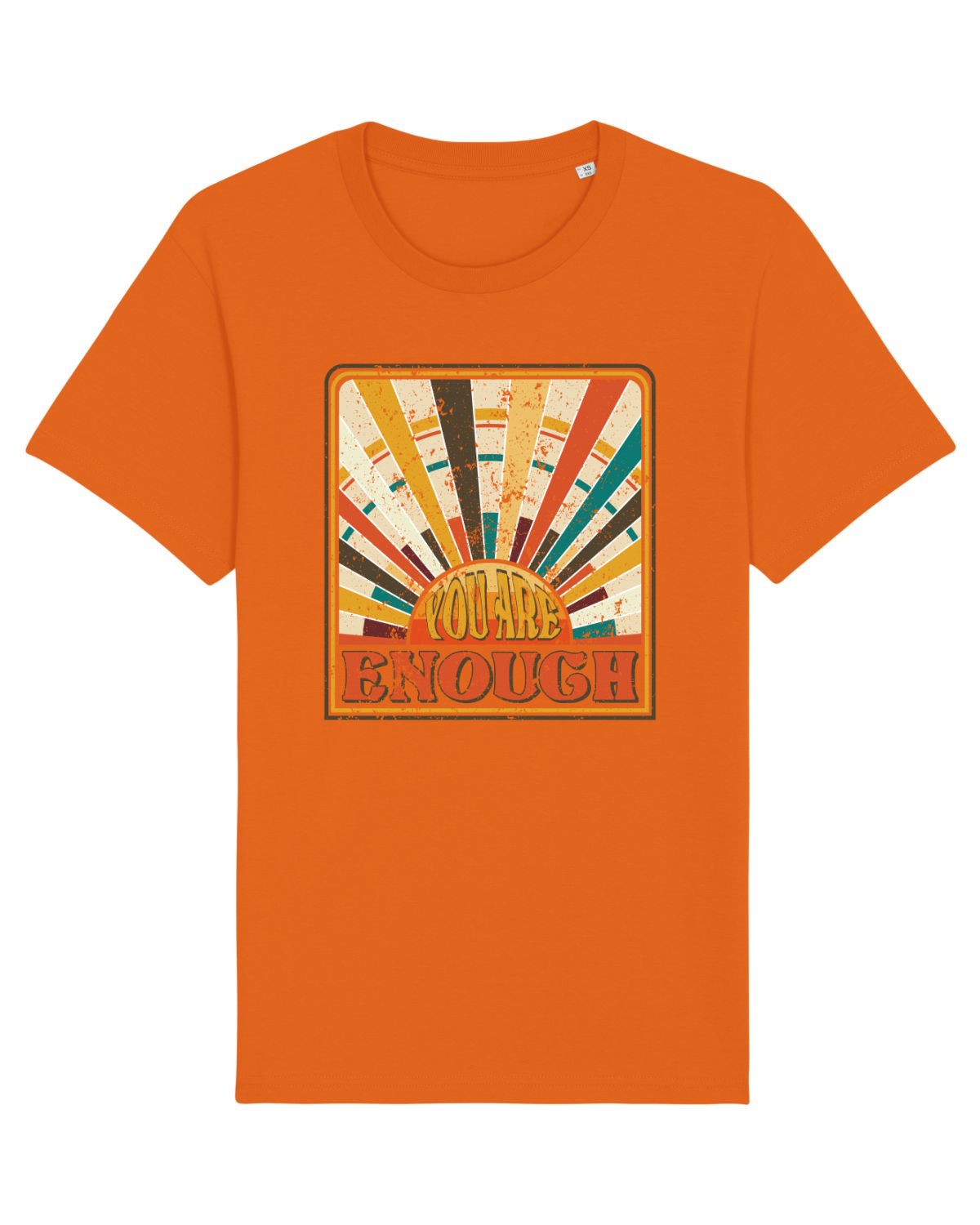 Tricou mânecă scurtă Unisex Rocker Bright Orange