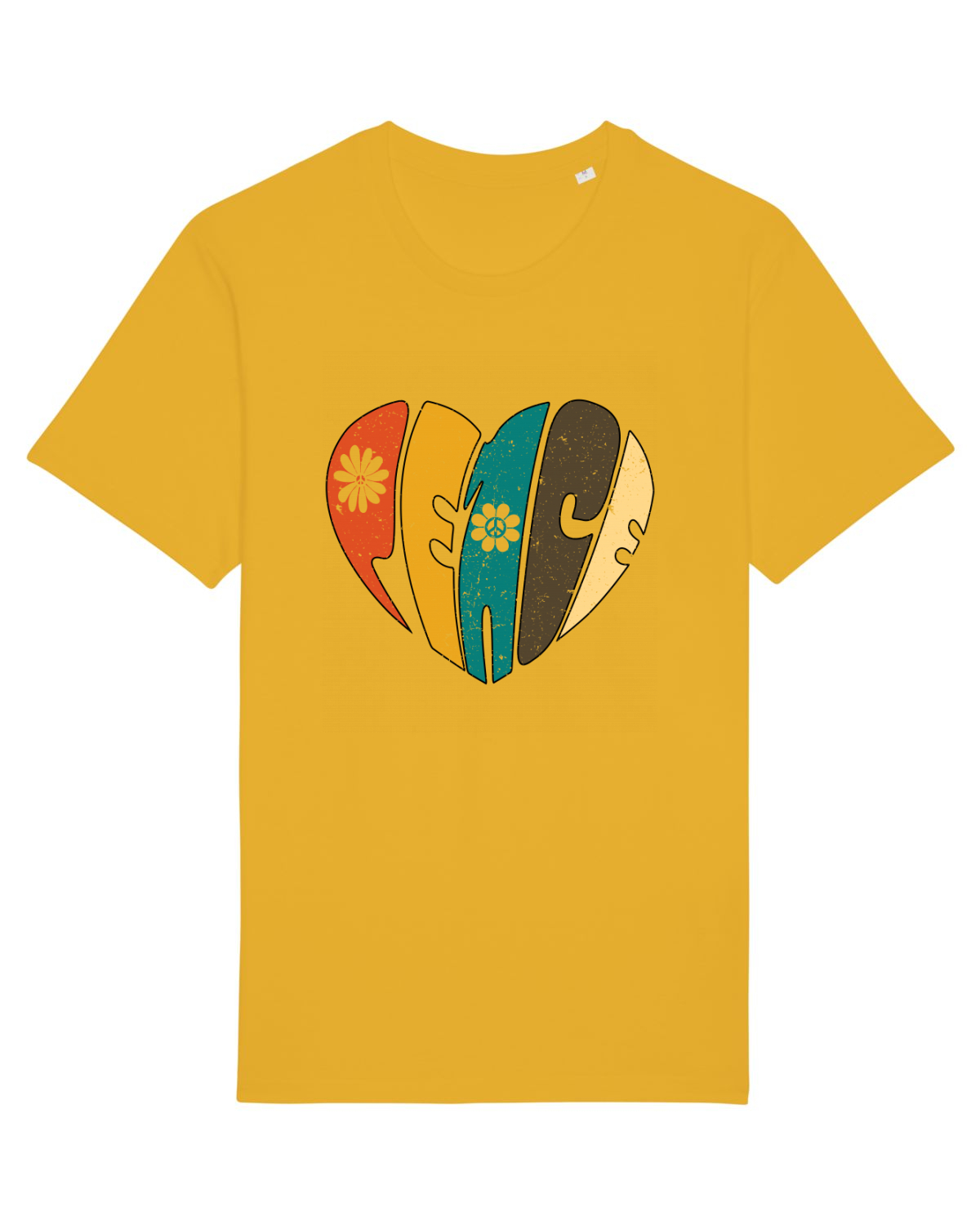 Tricou mânecă scurtă Unisex Rocker Spectra Yellow