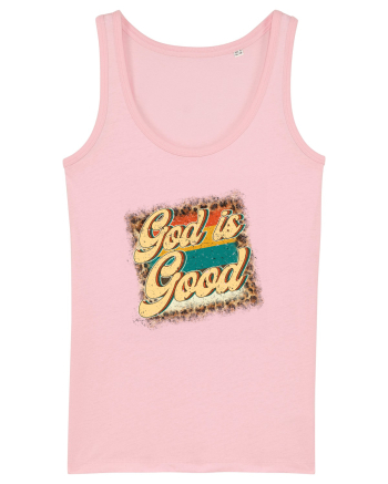 God is Good Cotton Pink