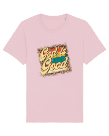 God is Good Cotton Pink