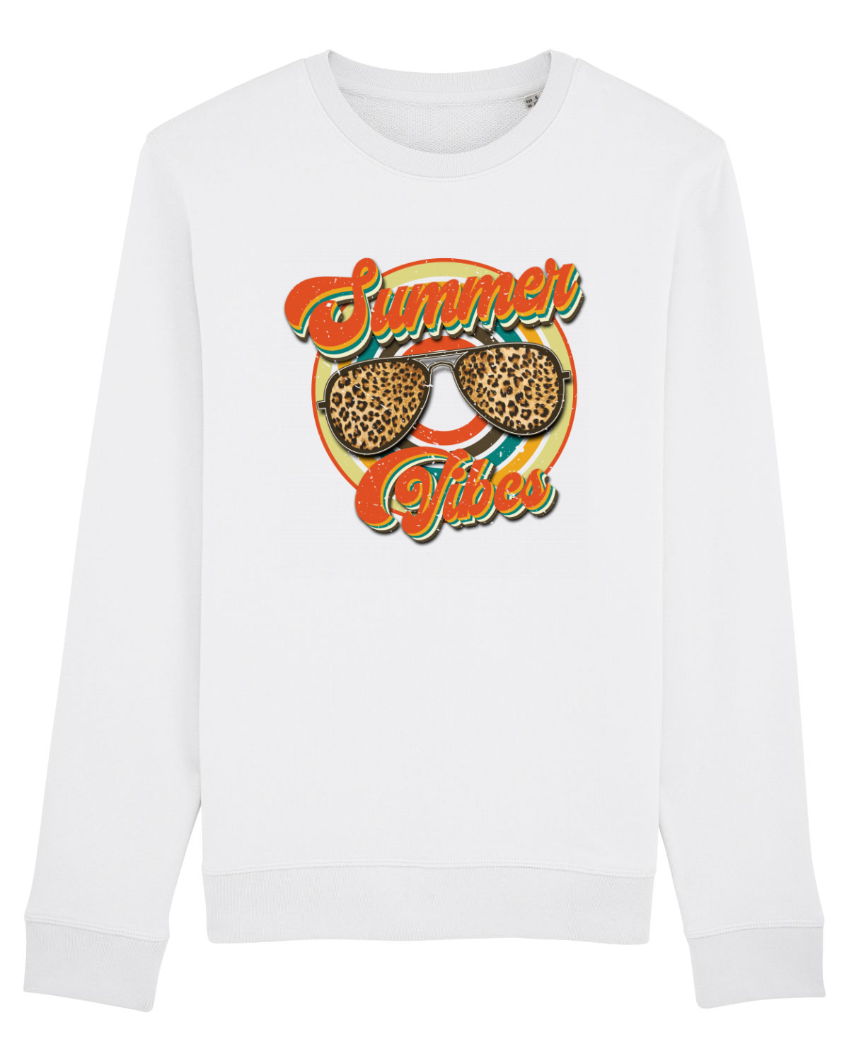 Bluză mânecă lungă Unisex Rise White
