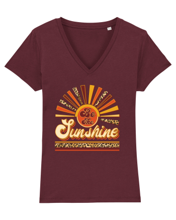 Be the Sunshine Burgundy