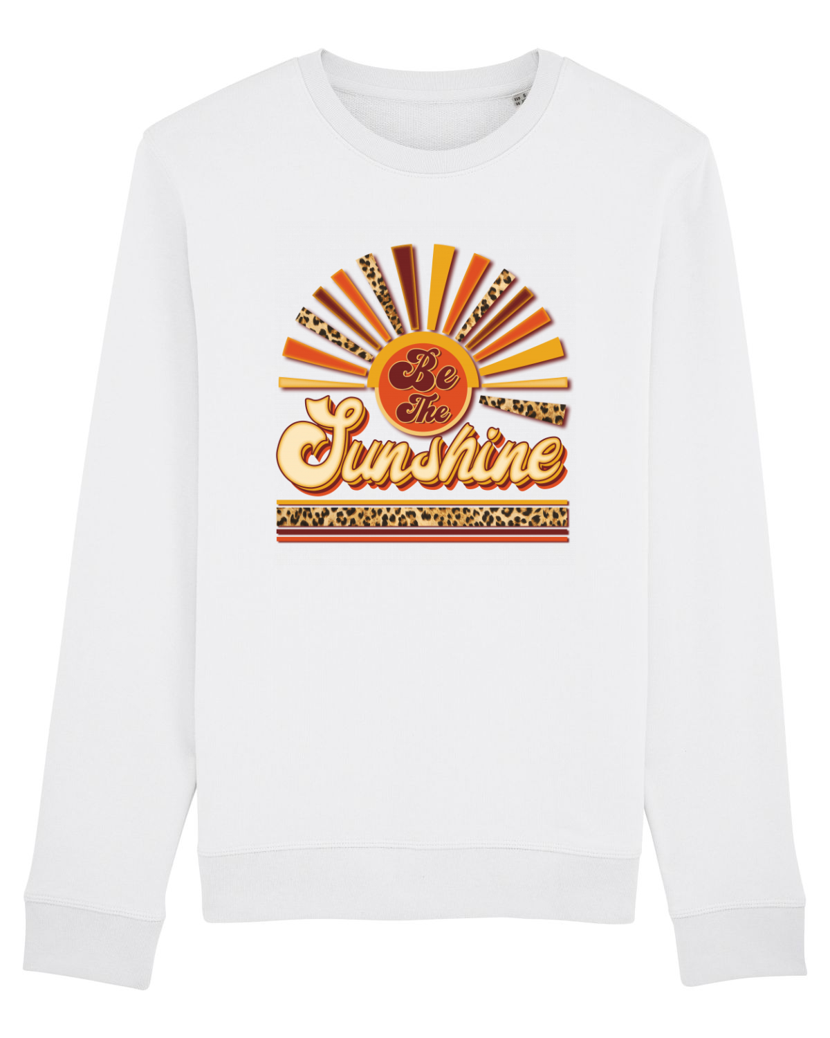Bluză mânecă lungă Unisex Rise White