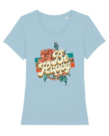 Be Happy Sky Blue