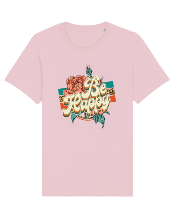 Be Happy Cotton Pink