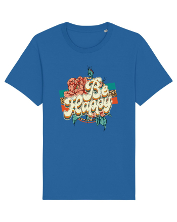 Be Happy Royal Blue