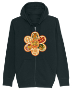 Hippie Love Hanorac cu fermoar Unisex Connector