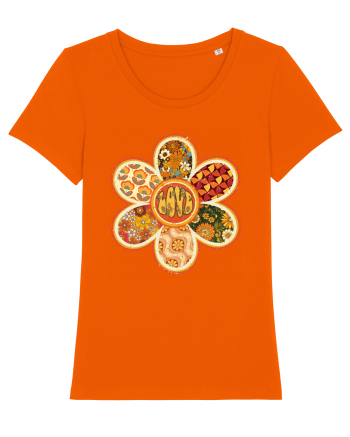 Hippie Love Bright Orange