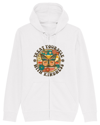 Treat Yourself With Kindness White