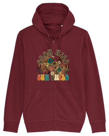 Grow Wild Sun Child Burgundy