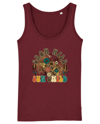 Grow Wild Sun Child Burgundy
