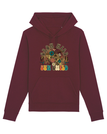 Grow Wild Sun Child Burgundy