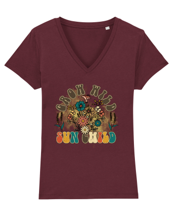 Grow Wild Sun Child Burgundy
