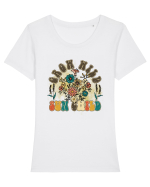 Grow Wild Sun Child Tricou mânecă scurtă guler larg fitted Damă Expresser