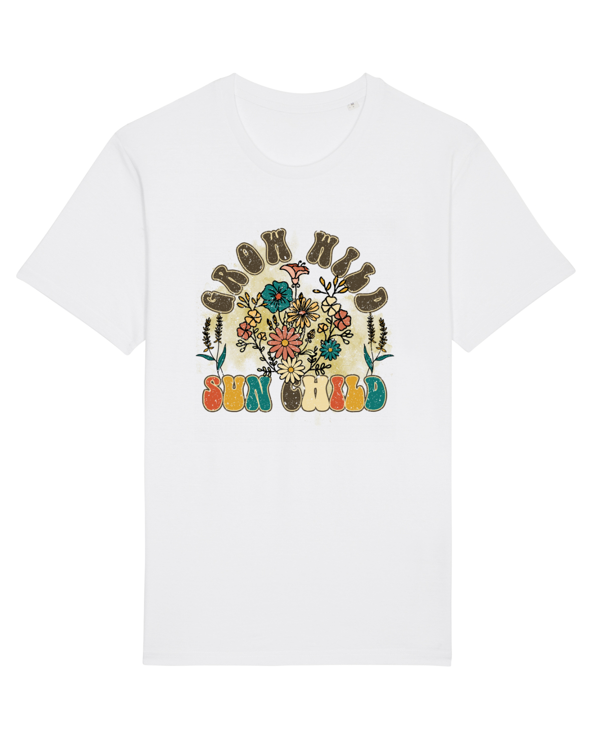 Tricou mânecă scurtă Unisex Rocker White