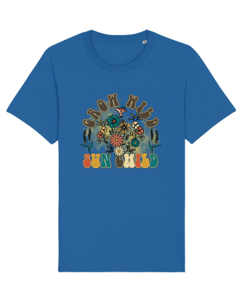 Grow Wild Sun Child Royal Blue